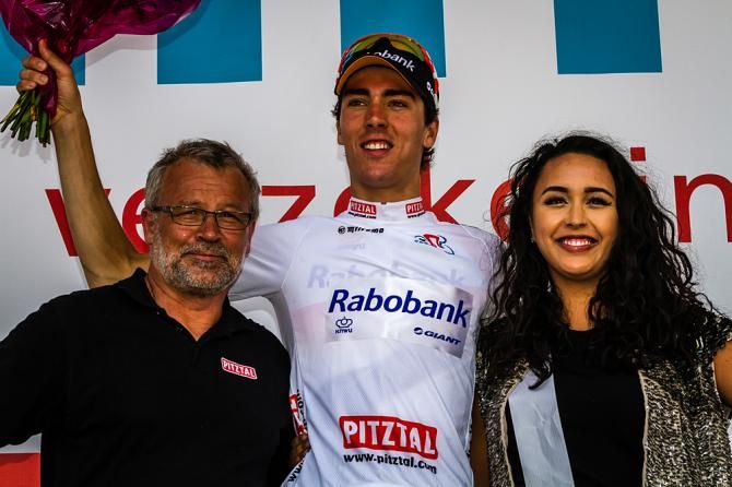 Best young rider on the podium
