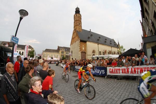 Crowds lined the streets