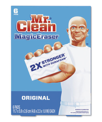Shop the Mr. Clean Magic Eraser Original Cleaning Pads with Durafoam, White 6 Count