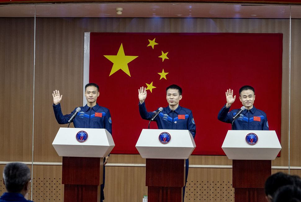 China Launches New 3-astronaut Crew To Tiangong Space Station | Space