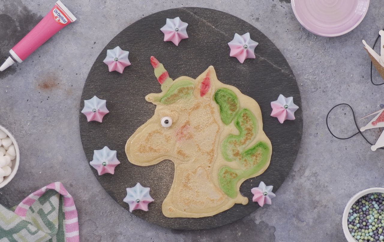 Unicorn pancake