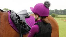 Rider with matchy matchy set and hat silk