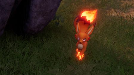 Foxparks, one of the Pals from which you can obtain Palworld leather.