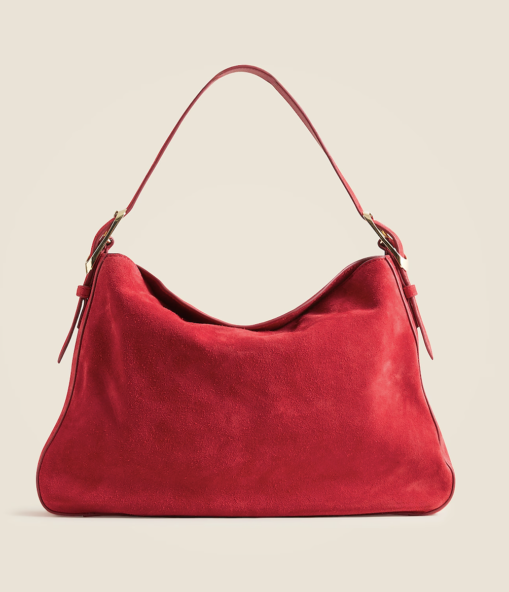 J.Crew, Berkeley Shoulder Bag in Suede