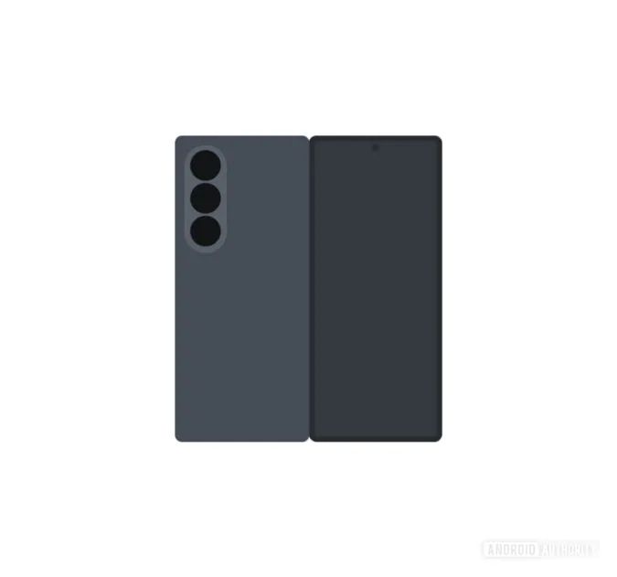 external screen and back panel of the Galaxy Z Fold 8