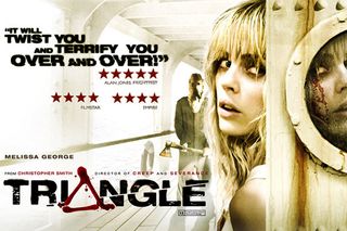 Melissa George stars as Jess in Triangle. She co-stars with Liam Hemsworth, the brother of former Home and Away former cast member Chris