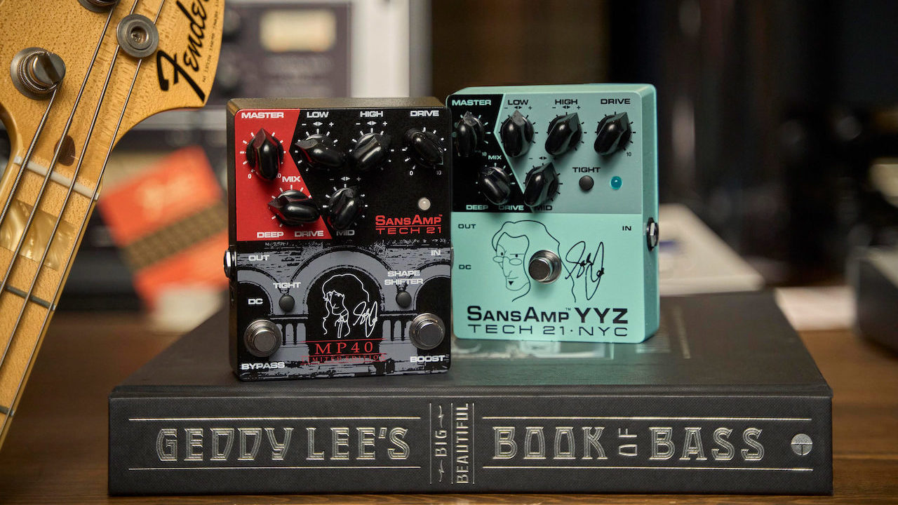 Tech 21 partners with Geddy Lee for new YYZ Shape-shifter SansAmp