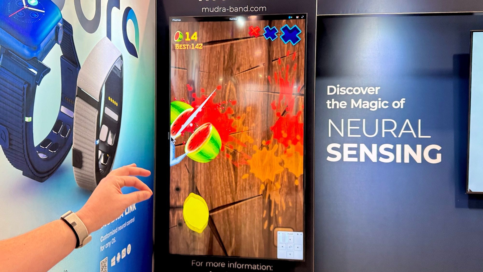 I tried this neural wristband at CES 2025 — and it feels like