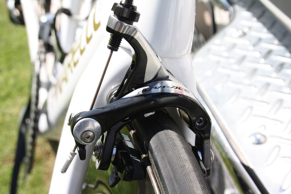 Standard Shimano Dura-Ace for Wiggins' time trial