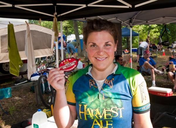 Finishers earn the official Lumberjack patch