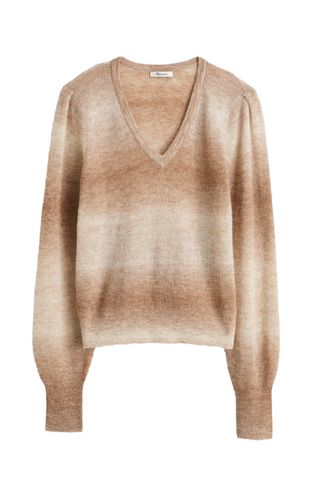 Madewell Alpaca-Blend Deep V-Neck Sweater (Was $118) 