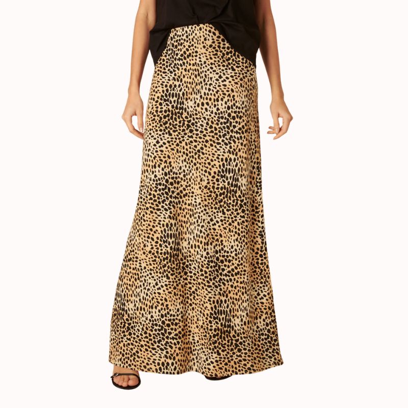 Image of leopard print skirt