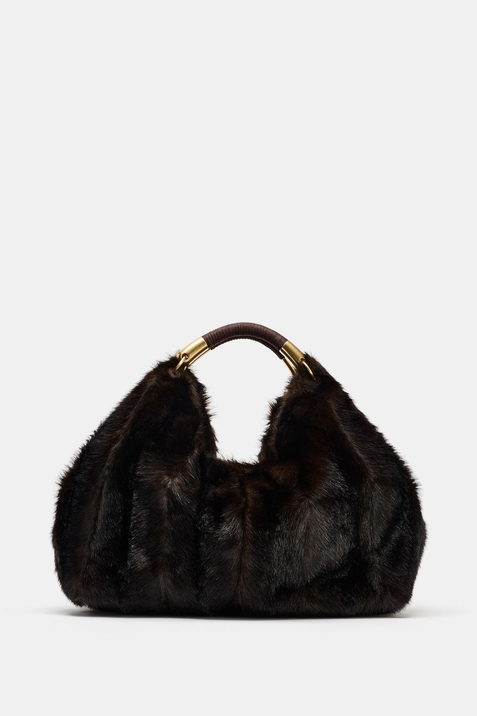 Faux Fur Maxi Bag