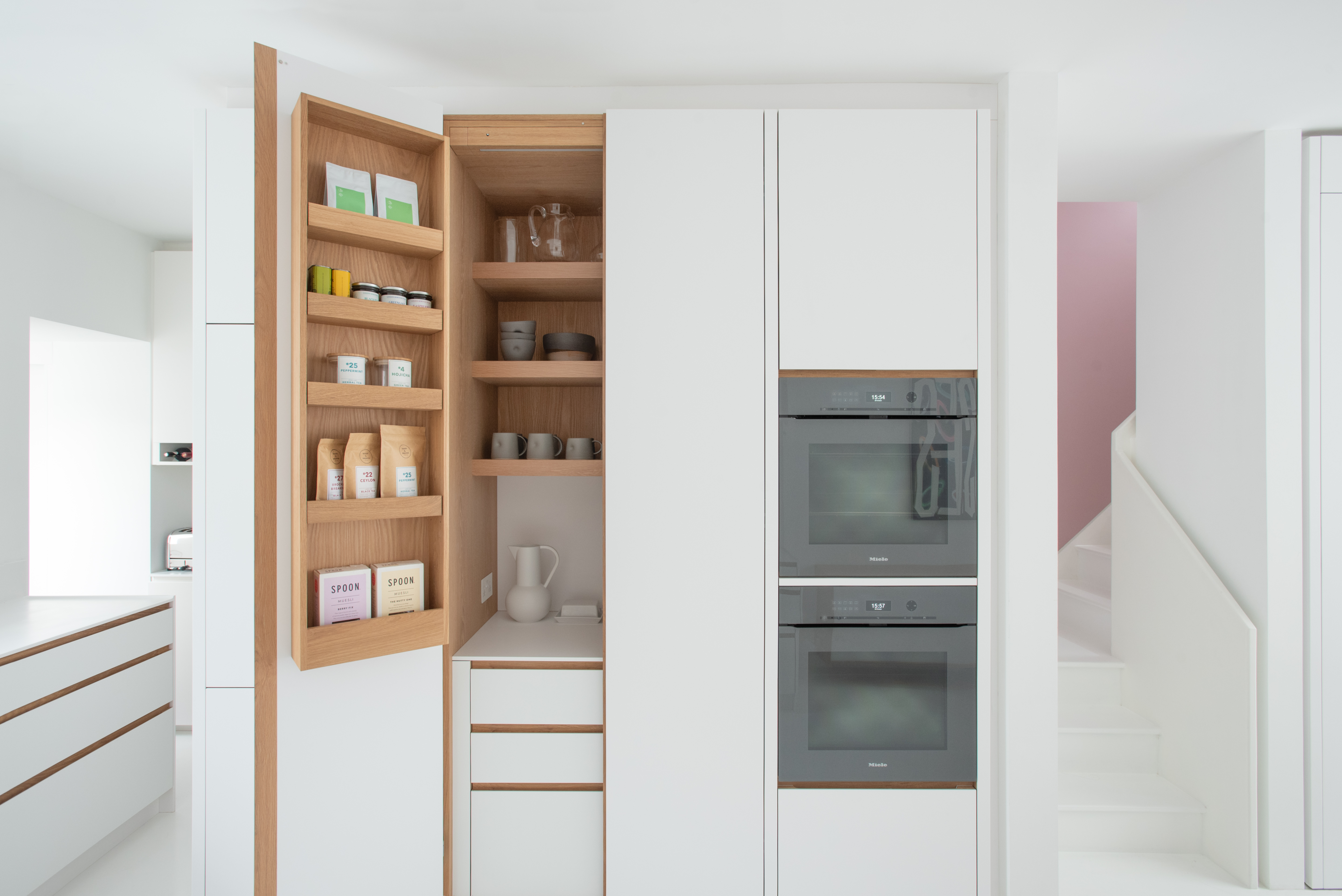 Rydon Street house by Moxon, kitchen cabinets