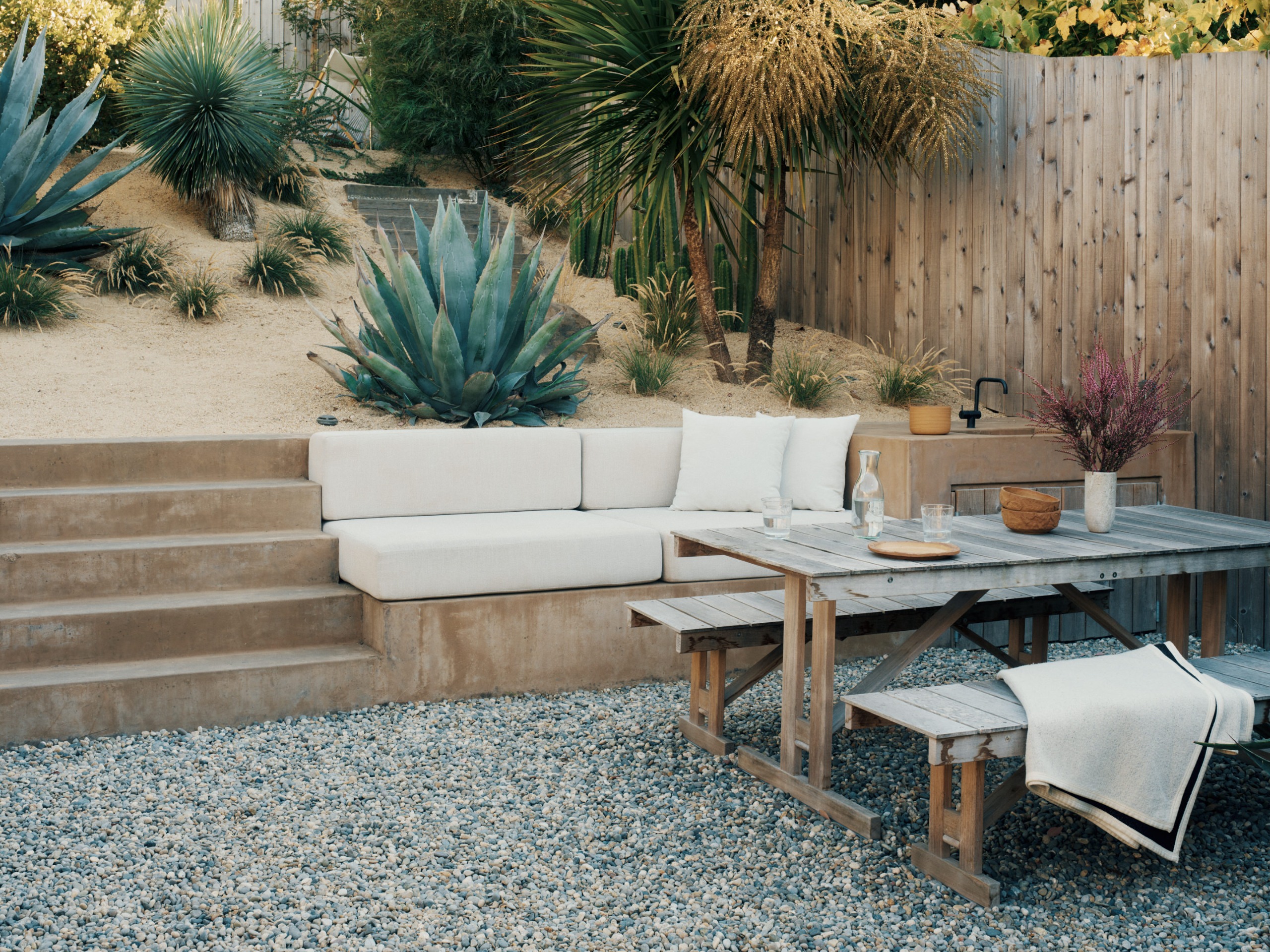 Precita House, San Francisco, a warm, natural-feeling home using timber and neutral colours