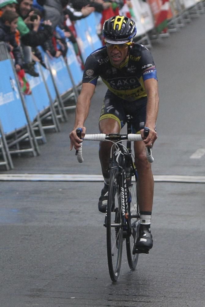 Contador couldn't follow the final attack from Quintana and has to settle for third-place