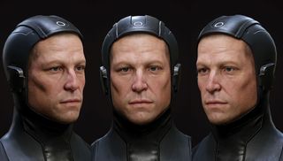 Realistic 3D portraits: a man by Saurabh Jethani