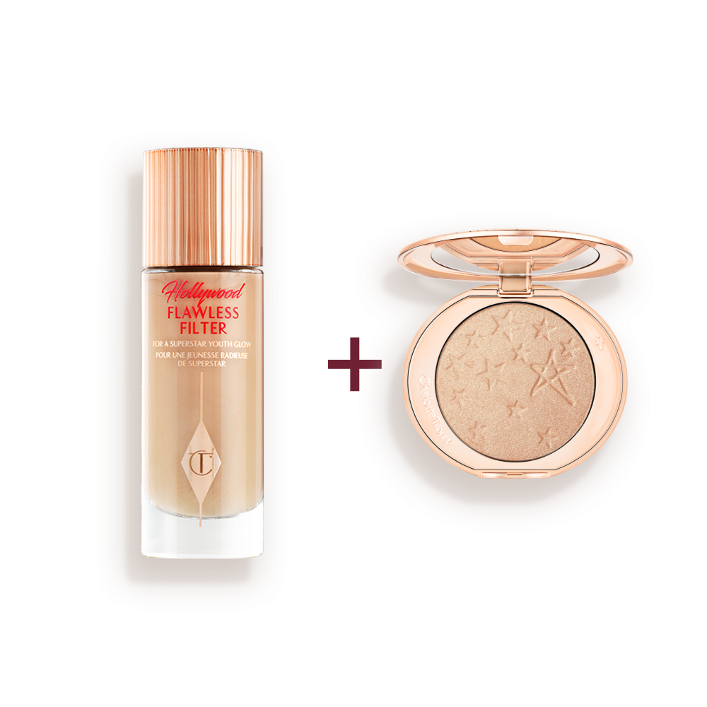 Hollywood Flawless Filter &amp;amp; Glow Glide Highlighter Duo