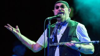 Ian Anderson performs on stage at Balboa Theatre on October 17, 2016 in San Diego, California. (Photo by Daniel Knighton/Getty Images)