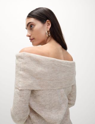 Off the Shoulder Jumper