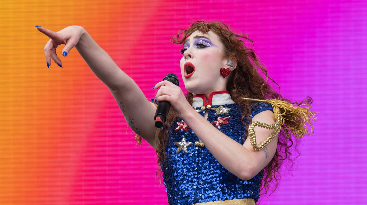 Chappell Roan performs on Day 3 of Outside Lands Festival 2024 at Golden Gate Park on August 11, 2024 in San Francisco, California. 