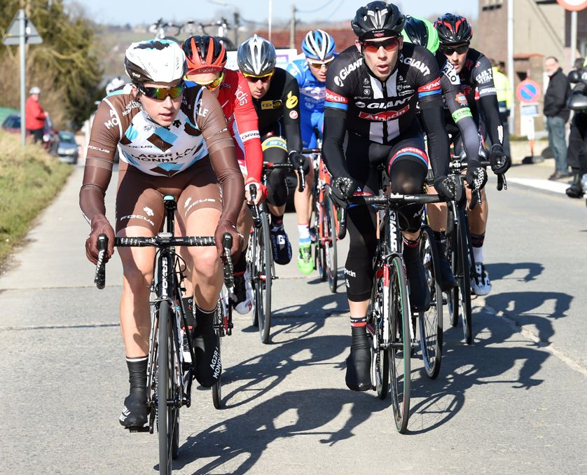 The early break in Omloop Het Nieuwsblad