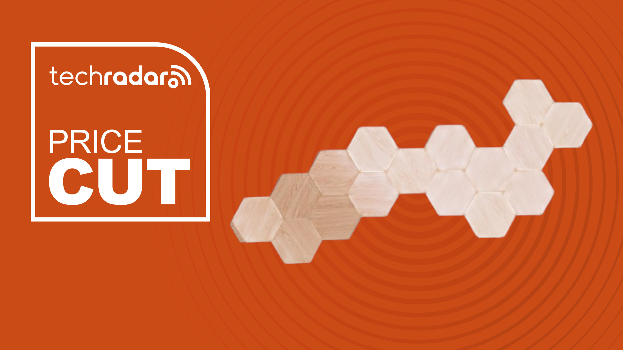 Nanoleaf Elements Wood Look Smart Wall Lights