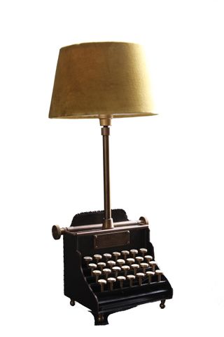 Qwerty Typewriter Table Lamp