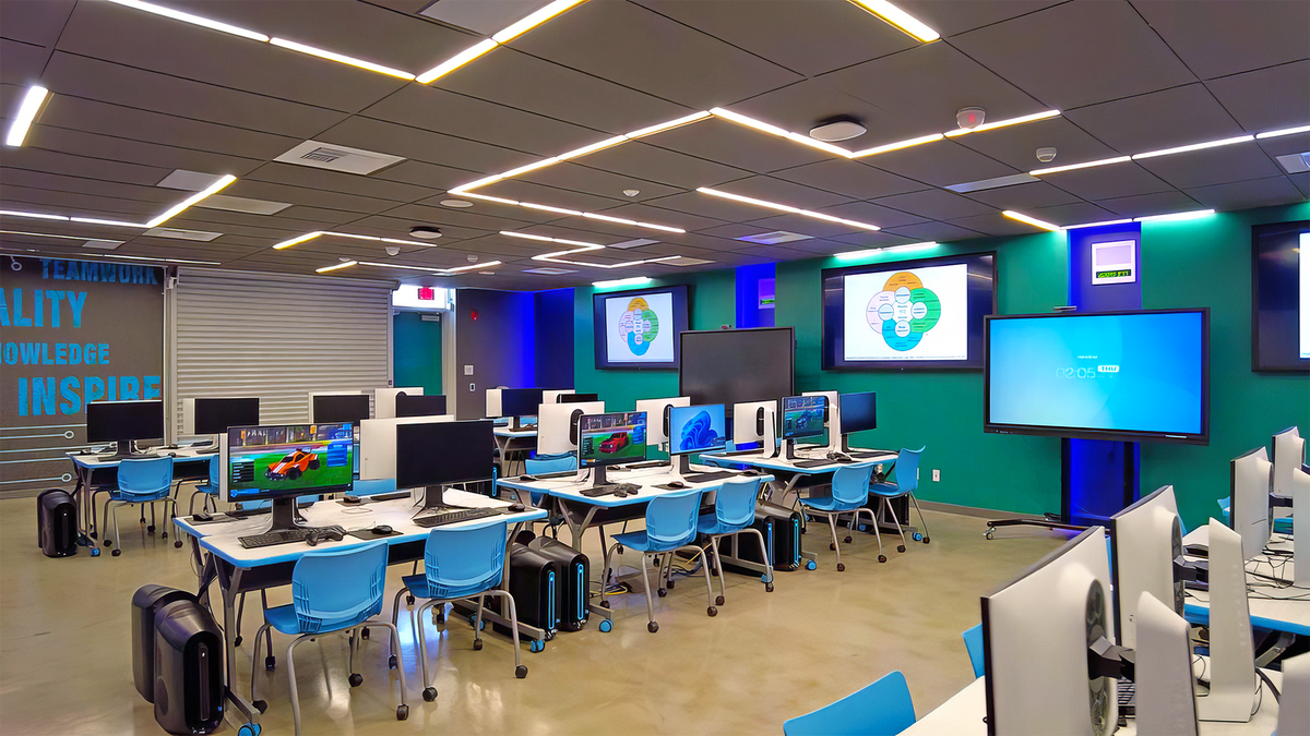 Extron NAV AV over IP powers an Innovation Center.