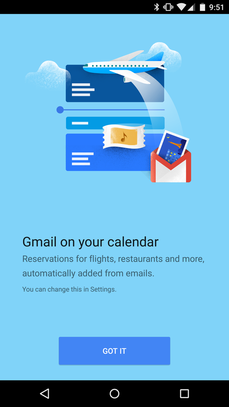 Android 5.0 Lollipop Calendar