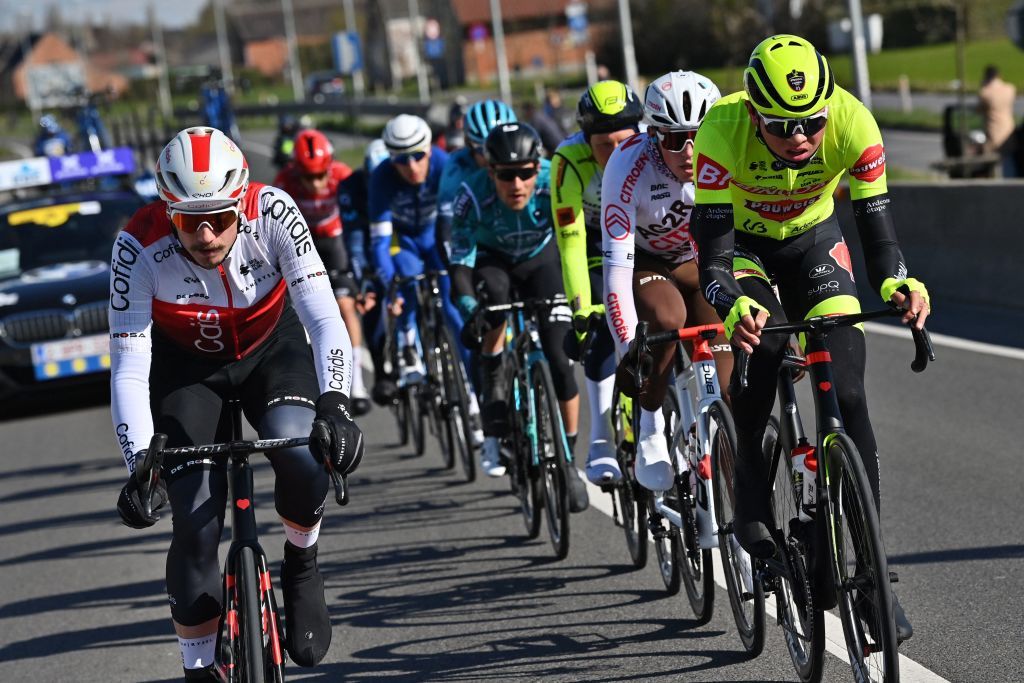 The early break of the 2022 Tour of Flanders