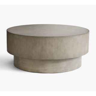 concrete-inspired coffee table