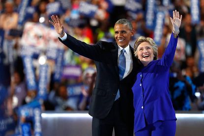 Barack Obama polling high helps Hillary Clinton.