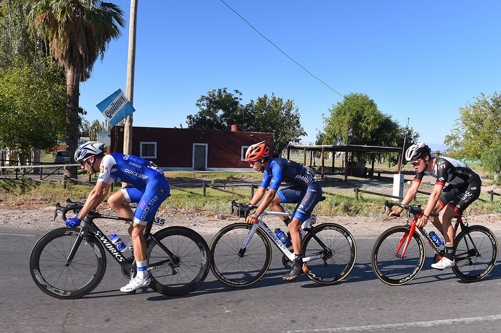Max Richeze, German Nicolas Tivani (Unieuro Trevigiani) and Oliveiro Troia (Abu Dhabi)