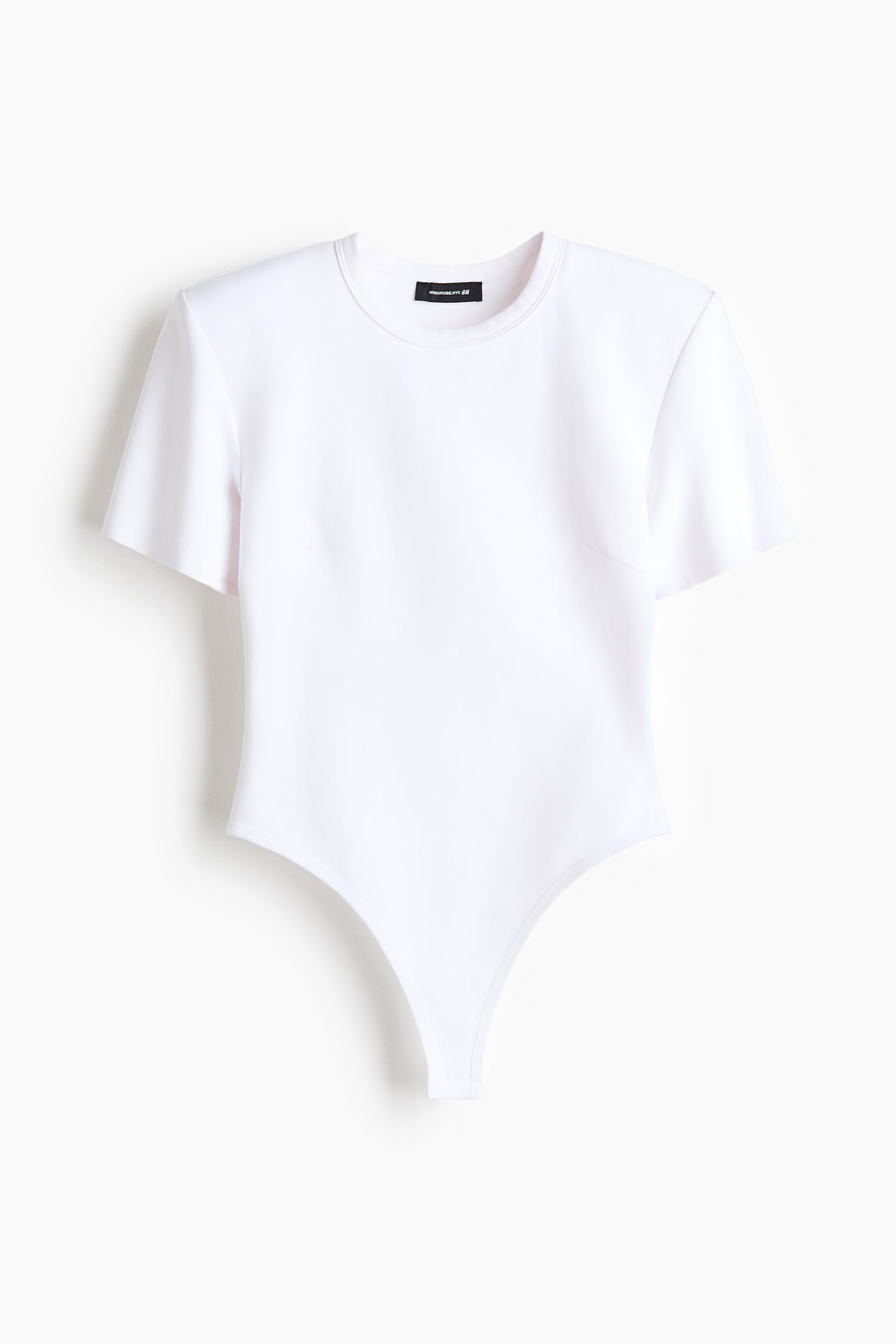 Shoulder-Pad Bodysuit