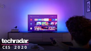 Philips OLED 804 TV with Ambilight