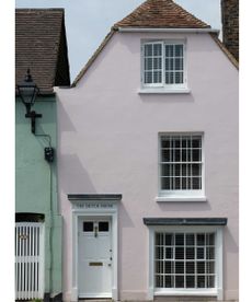 pink exterior of a boatman's cottage in Deal, Kent