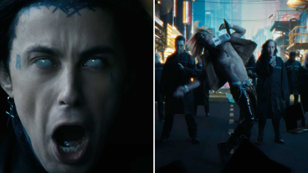 Falling In Reverse's New Watch The World Burn Music Video Features A  Sebastian Bach Lookalike Being Hit In The Face With A Laptop 
