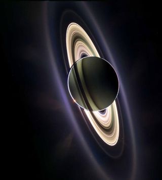 Cassini Sees Saturn's Rough and Tumble Rings