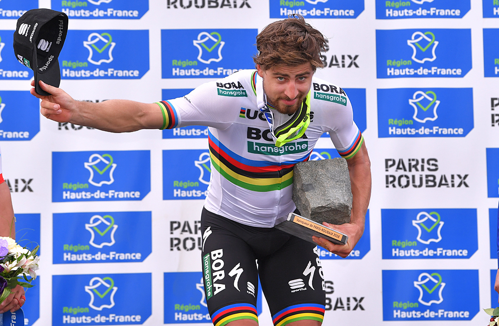 Watch Peter Sagan win his first ParisRoubaix crown Video Cyclingnews