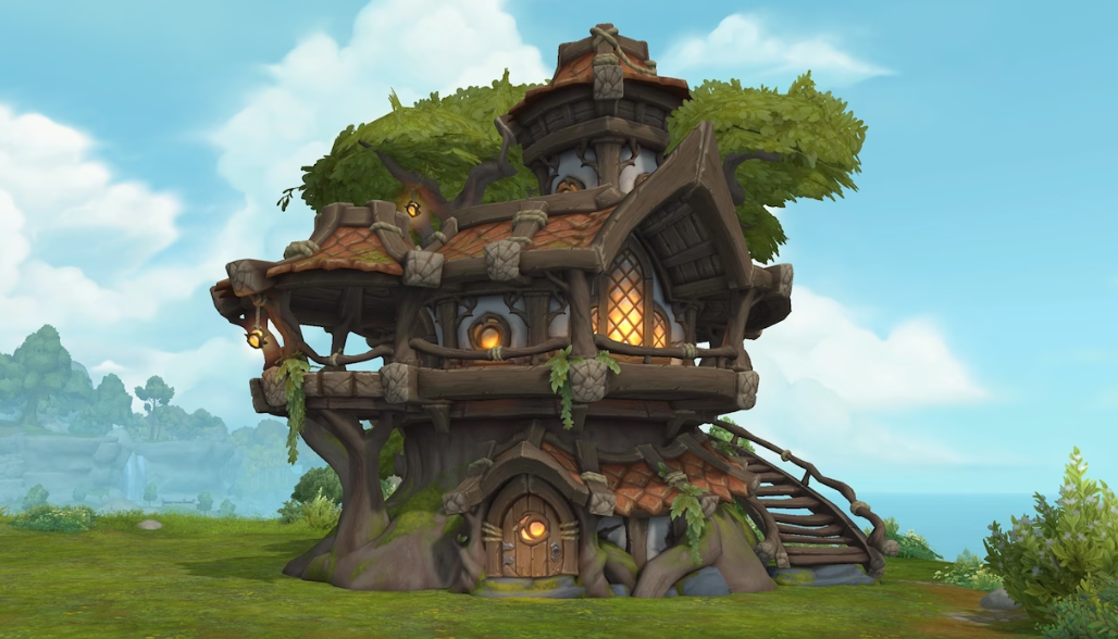 World of Warcraft "cozy" housing exterior that costs $40.