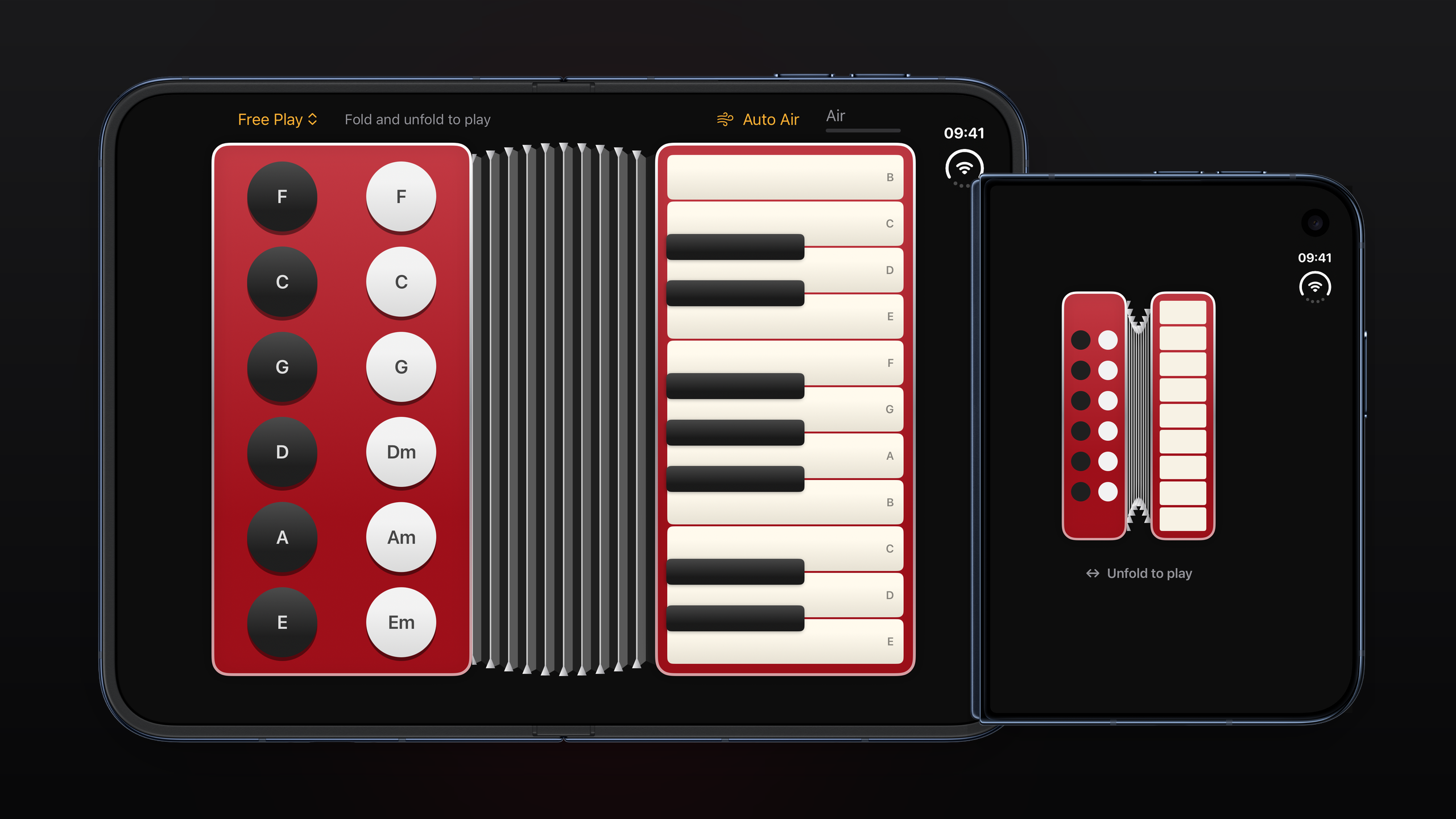 Accorduon for iPhone Duo