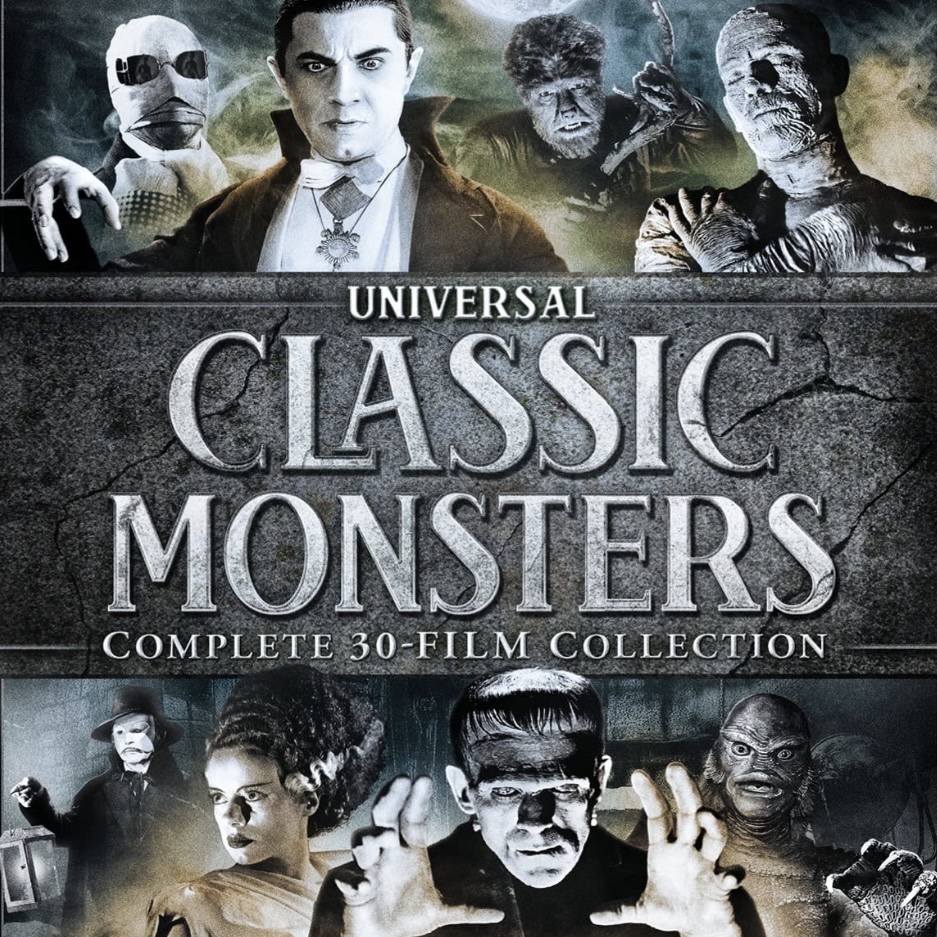 Cover of Universal Classic Monsters Blu-ray set