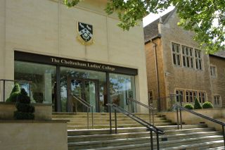 Entrance of Cheltenham Ladies' College, one of the most expensive private schools in the UK