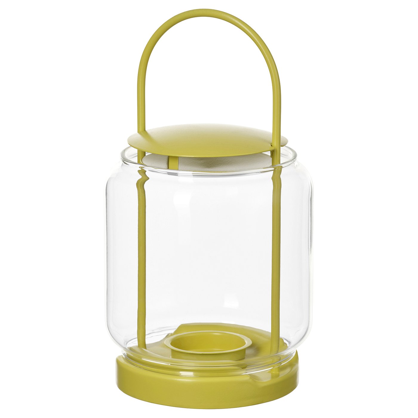 Tofsand Lantern F/tealight, Indoor/outdoor - Yellow 8 &amp;frac14; "