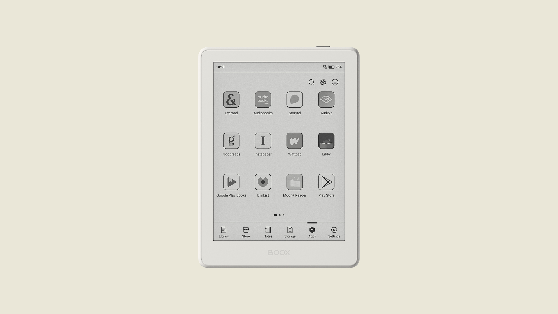Boox Go 6 (Gen 2) rocks Android OS, giving users access to the Play Store for their favorite apps.