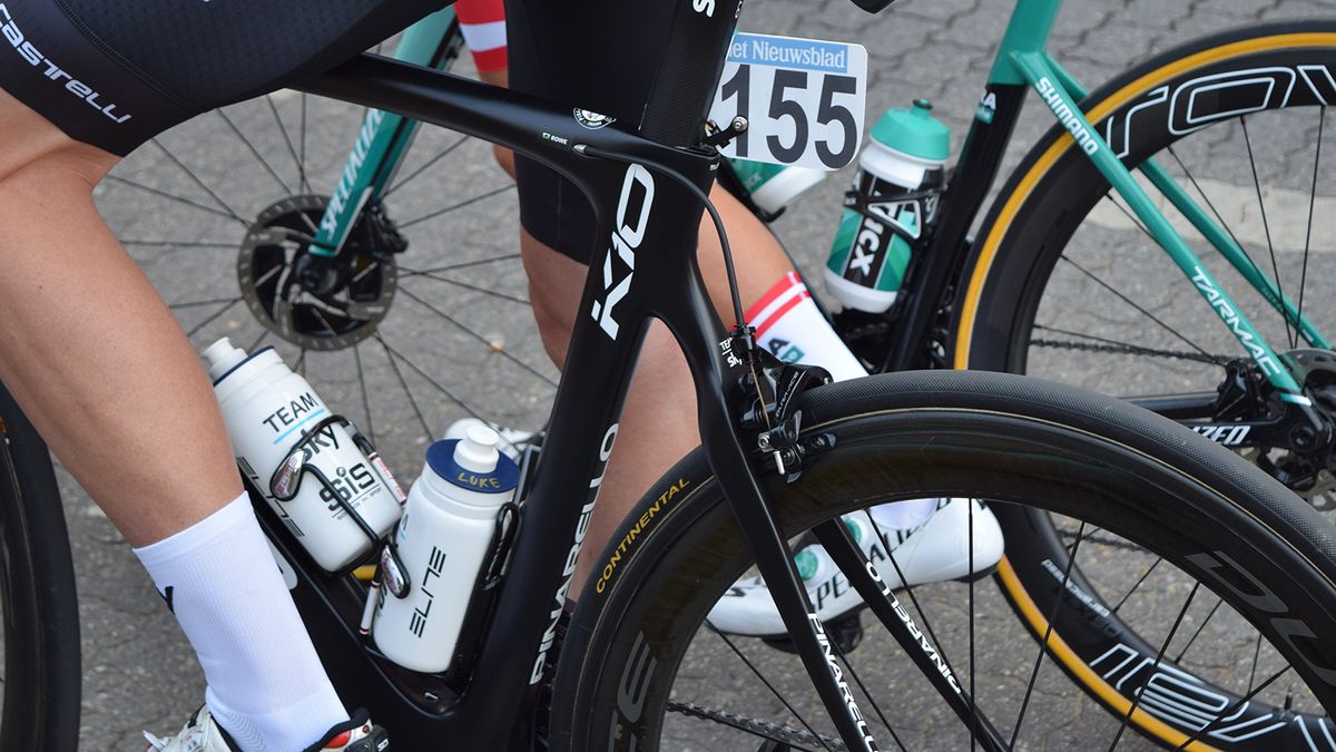 Several Team Sky riders raced aboard the more compliant Pinarello Dogma K10 over the usual F10 race bikes