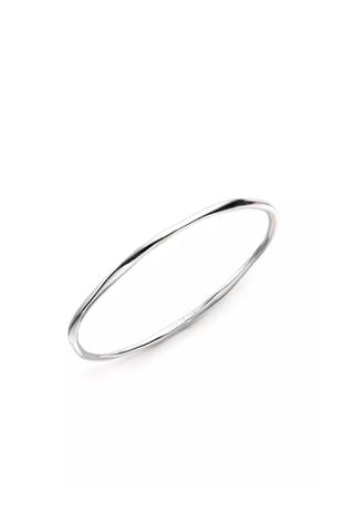 Ippolita Classico Thin Sterling Silver Smooth Squiggle Bangle Bracelet