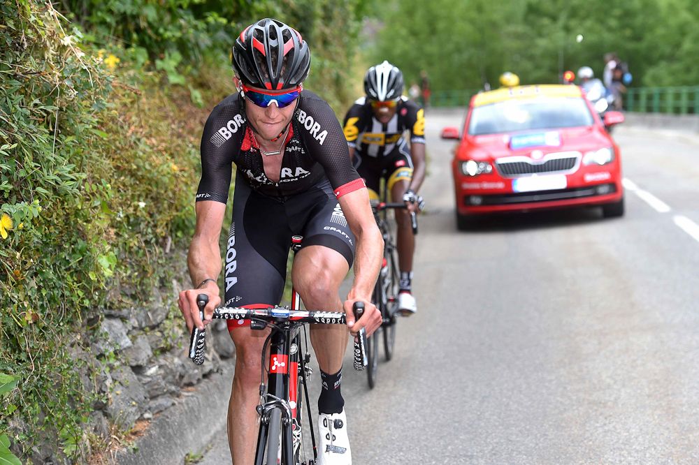 Bjorn Thurau in the stage 1 breakaway.
