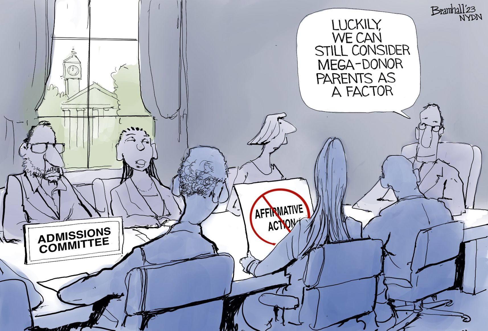 5 critical cartoons about the affirmative action ruling | The Week